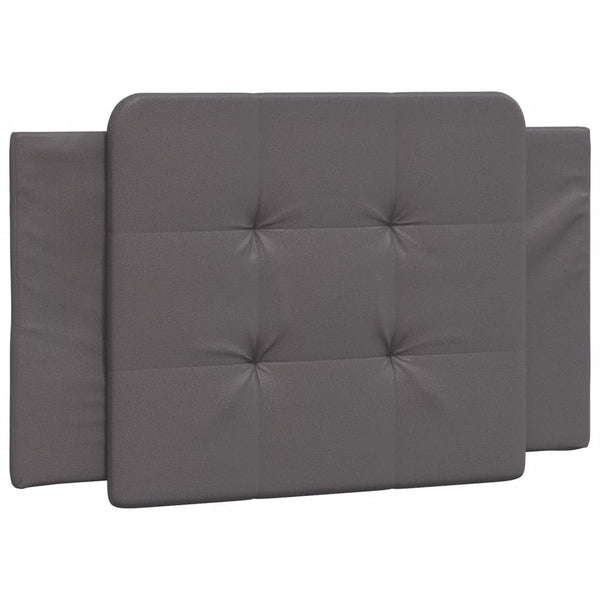 Bettgestell mit LED Grau 90x190 cm