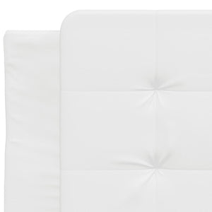 Bettgestell Weiß 90x200 cm mit LED