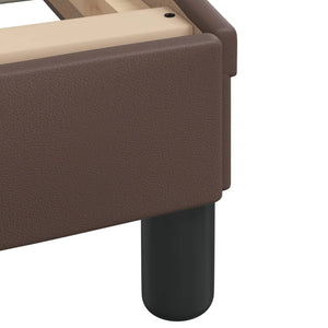 Bettgestell Braun LED 90x200 cm