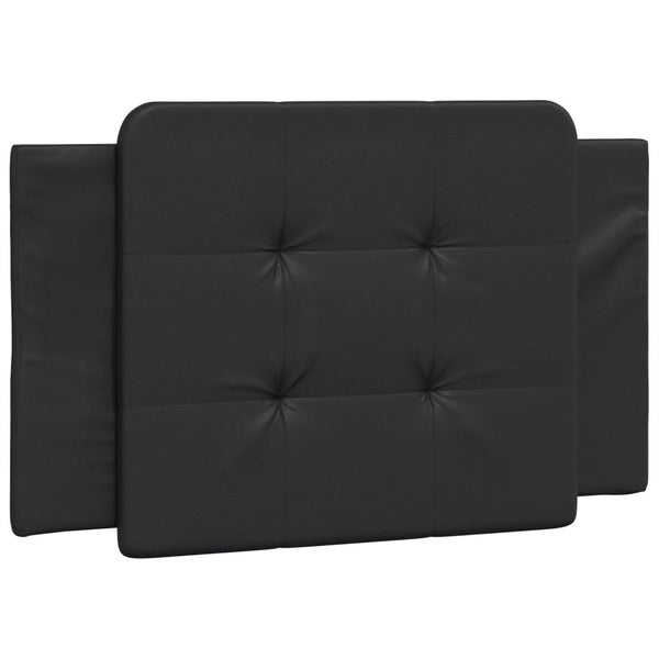 Bettgestell mit LED Schwarz 100x200 cm