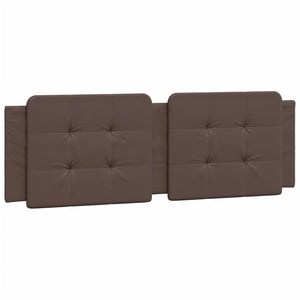 vidaXL Cadre de lit avec LED sans matelas "Zadar" marron 160x200 cm