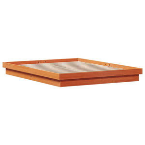 Massivholzbett Kiefer 160x200 cm mit LED