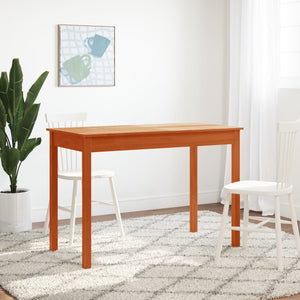 Esstisch Kiefer Massivholz Wachsbraun 110x55 cm