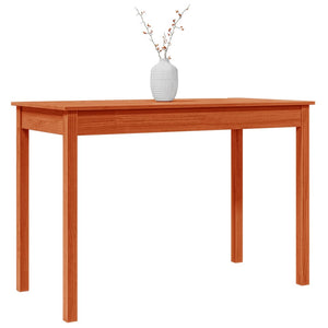 Esstisch Kiefer Massivholz Wachsbraun 110x55 cm