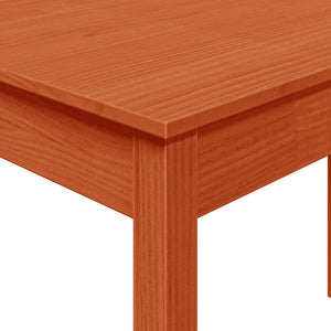 Esstisch Kiefer Massivholz Wachsbraun 110x55 cm