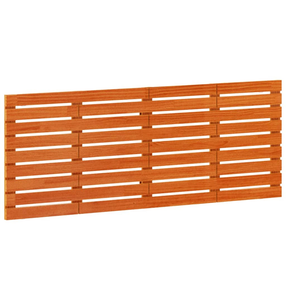 vidaXL Tête de lit murale 166x3x63 cm pin massif