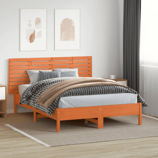 Wand Kopfteil 166cm Kiefer Massivholz