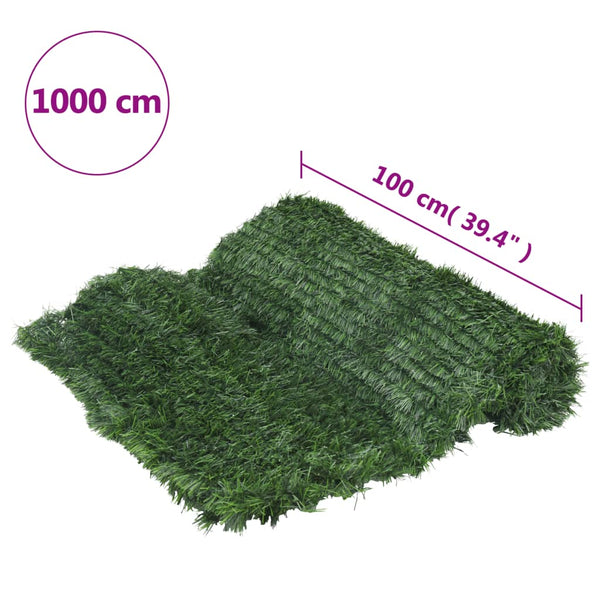 Kunstrasen Sichtschutz Grün 1x10 m