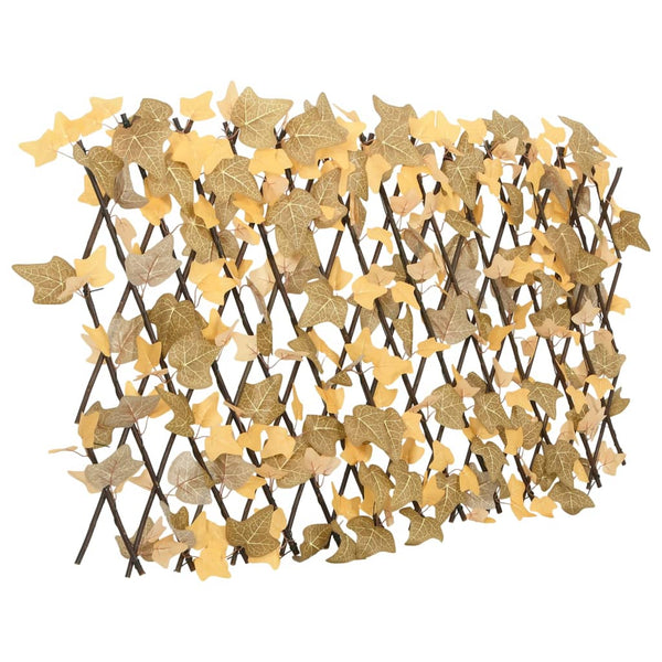 Erweiterbares Rankgitter mit Ahornblättern 180x60 cm