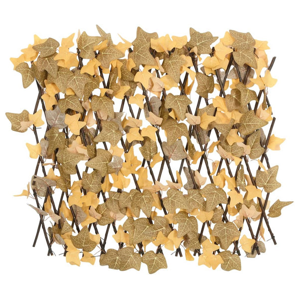 Erweiterbares Rankgitter mit Ahornblättern 180x60 cm