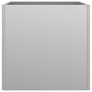 Pflanzkübel Set, Silber, 32x30x29cm