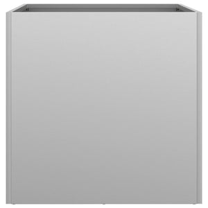 Silberne Pflanzkübel 2er Set, 42cm