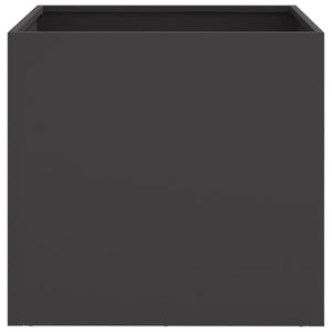 Pflanzkübel Set, Schwarz, 49x47x46 cm