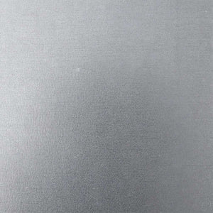 Silberner Pflanzkübel, 49 cm, Verzinkt