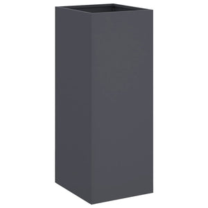 Anthrazit Pflanzkübel Stahl 32x29x75cm