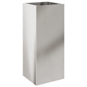 Edelstahl Pflanzkübel Silber 75cm