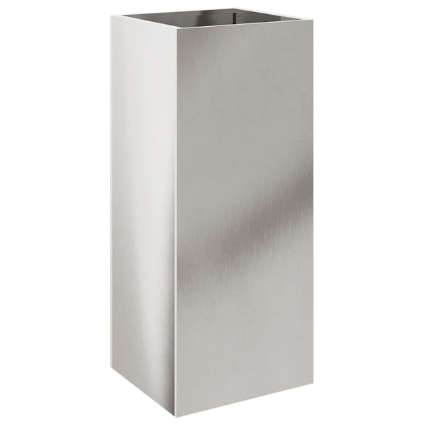Edelstahl Pflanzkübel Silber 75cm