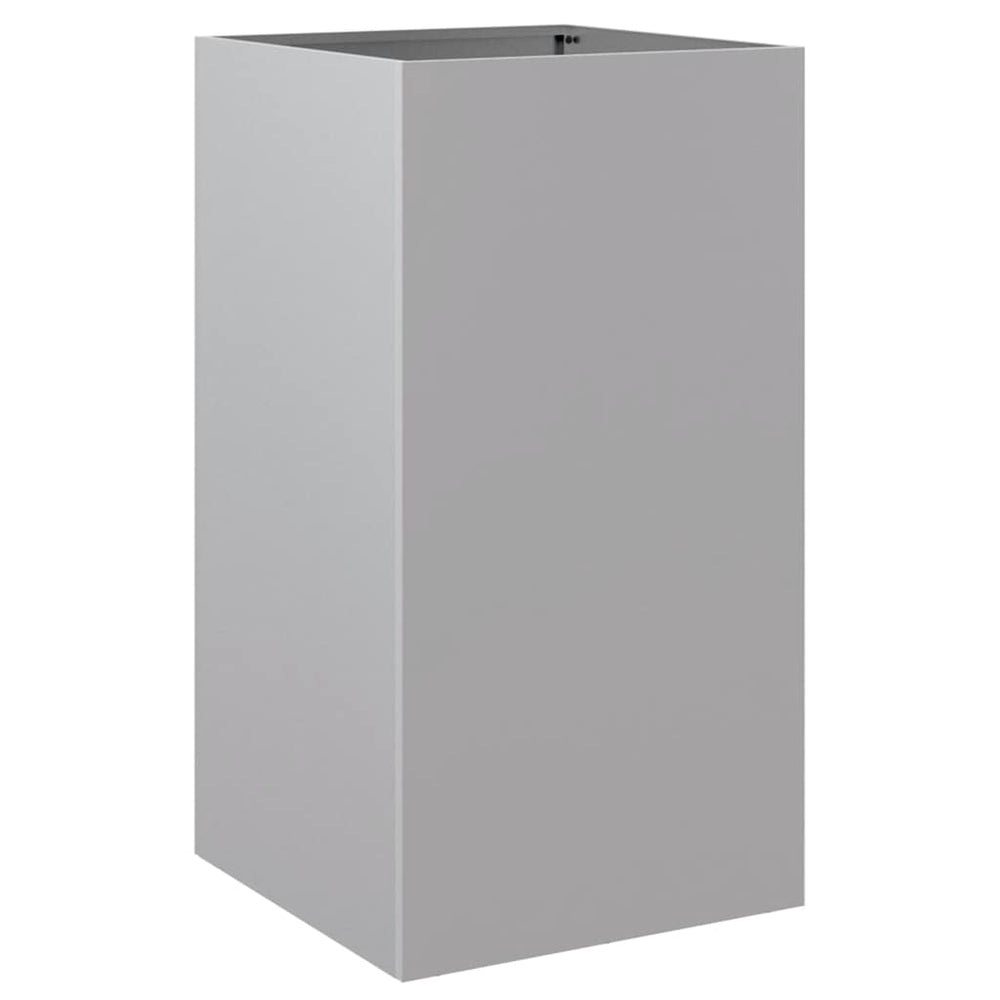 Silberner Pflanzkübel 42x38x75cm