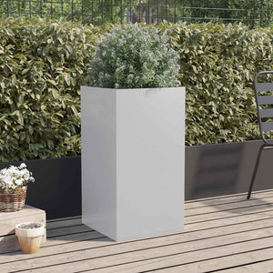 Silberner Pflanzkübel 42x38x75cm