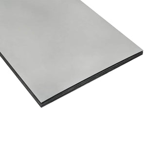 Silberner Pflanzkübel 52x48x75 cm