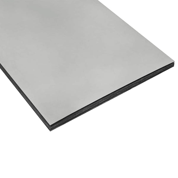 Silberner Pflanzkübel 62cm Verzinkt