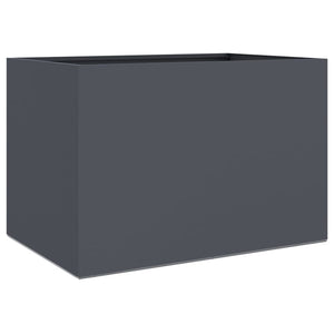 Anthrazit Pflanzkübel, 62 cm Stahl