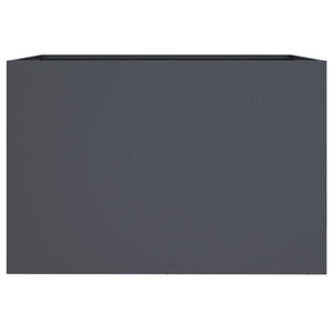 Anthrazit Pflanzkübel, 62 cm Stahl