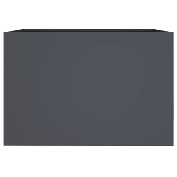 Anthrazit Pflanzkübel, 62 cm Stahl