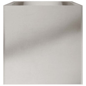 Edelstahl Pflanzkübel Silber 62 cm