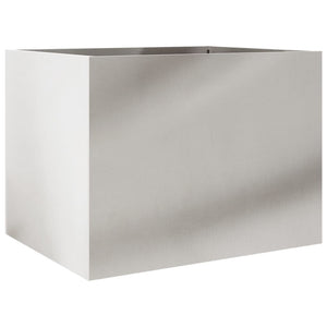 Edelstahl Pflanzkübel Silber 62cm