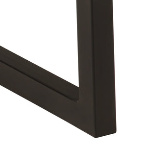 Baumkanten Bank 105 cm Mango Massivholz