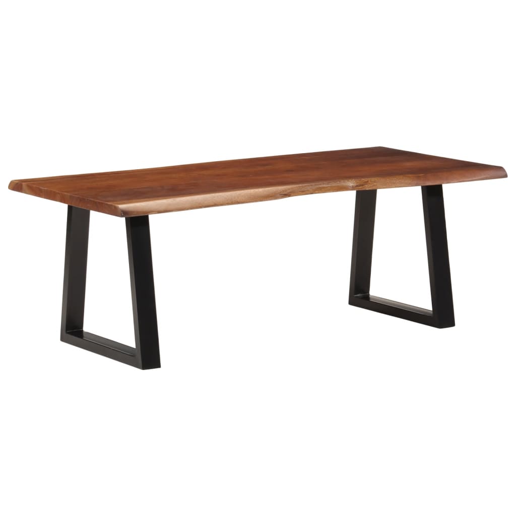 Couchtisch Akazie Honigbraun 110x55 cm