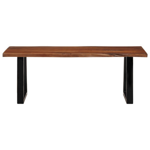 Couchtisch Akazie Honigbraun 110x55 cm