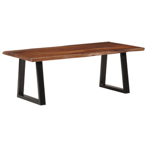 Couchtisch Akazie Honigbraun 110x55 cm