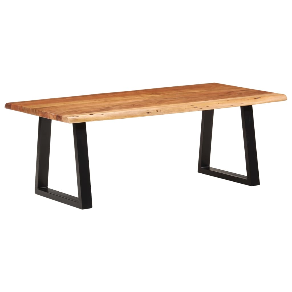Couchtisch Akazie Massivholz 110x55 cm