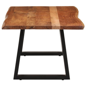 Couchtisch Akazie Massivholz 110x55 cm