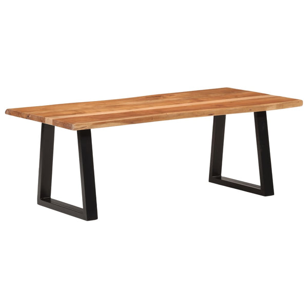 Couchtisch Akazie Massivholz 110x55 cm