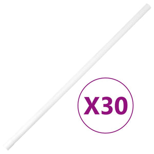 vidaXL Installation Conduits Ø20 mm 30 m PVC