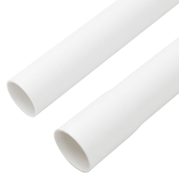 vidaXL Installation Tubes Ø30 mm 10 m PVC
