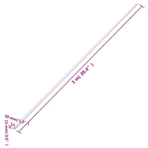 Installationsrohre 30x15 mm 10 m PVC