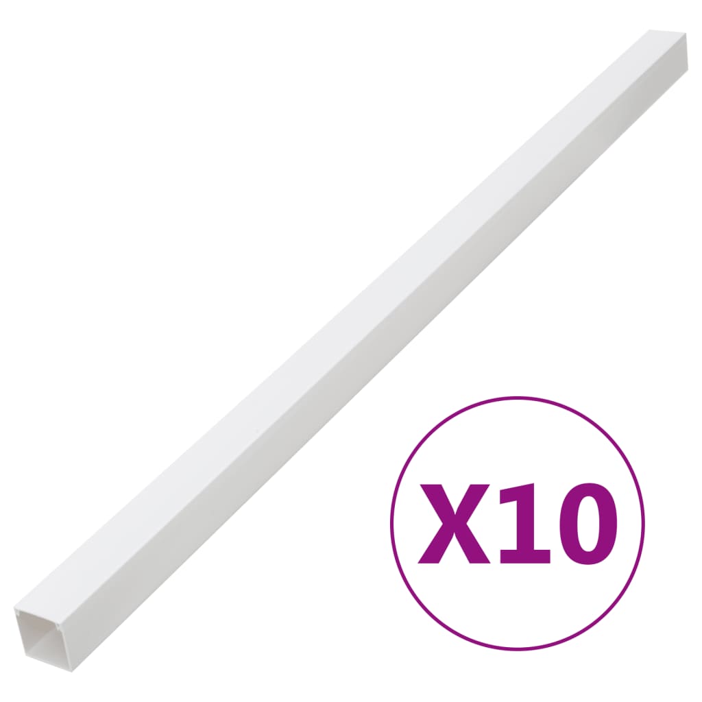 Installationsrohre 33x33 mm 10 m PVC