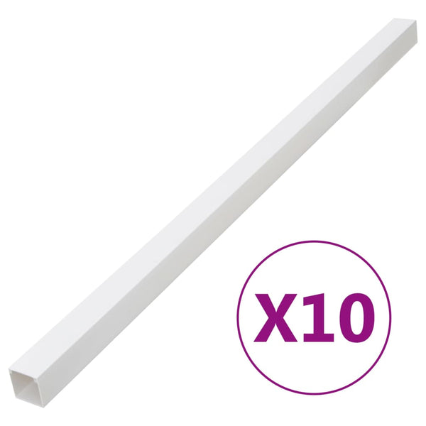 Installationsrohre 100x60 mm 10 m PVC