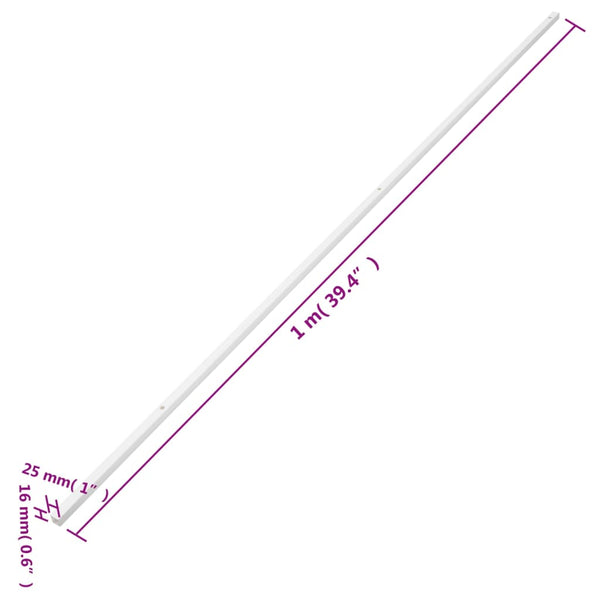 Installationsrohre 25x16 mm 30 m PVC