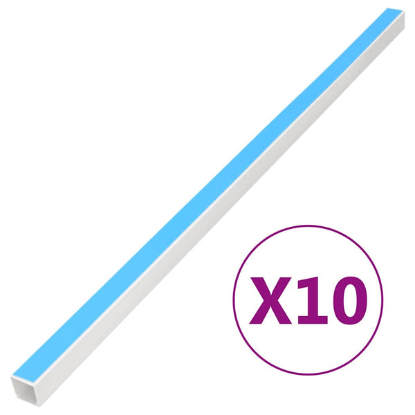Installationsrohre Selbstklebend 10x10 mm 10 m PVC