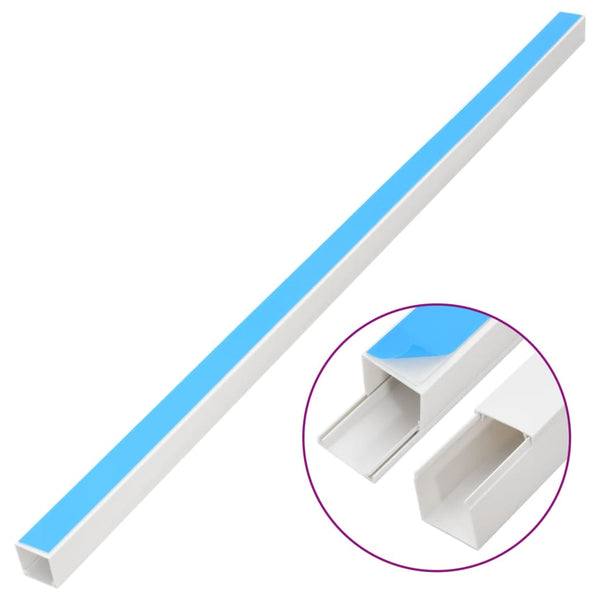 Kabelkanäle Selbstklebend 20x10 mm 10 m PVC