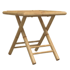 vidaXL Ensemble de bistrot pliable 3 pièces avec coussins gris foncé Bambou