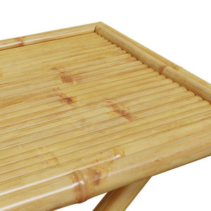 vidaXL Ensemble de bistrot pliable 3 pièces avec coussins gris foncé Bambou
