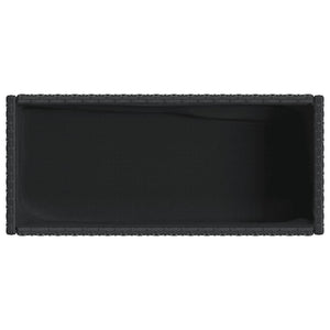 Hochbeete mit Ablage, 2er Set, 90x40x75 cm
