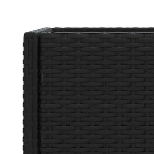 Hochbeete mit Ablage, 2er Set, 90x40x75 cm