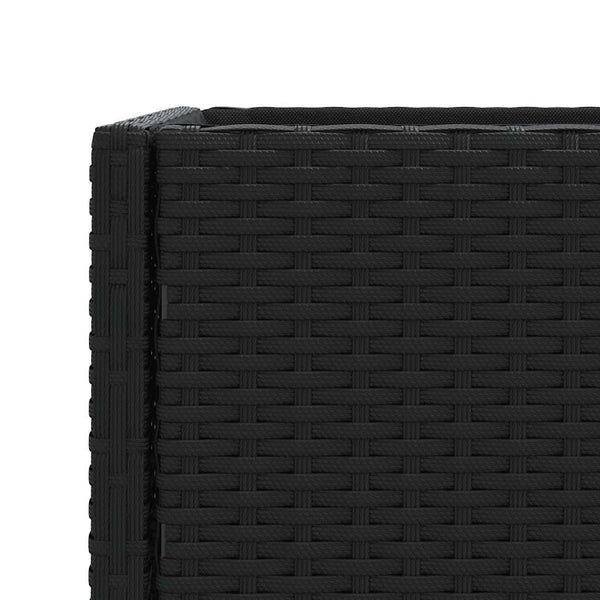 Hochbeete mit Ablage, 2er Set, 90x40x75 cm